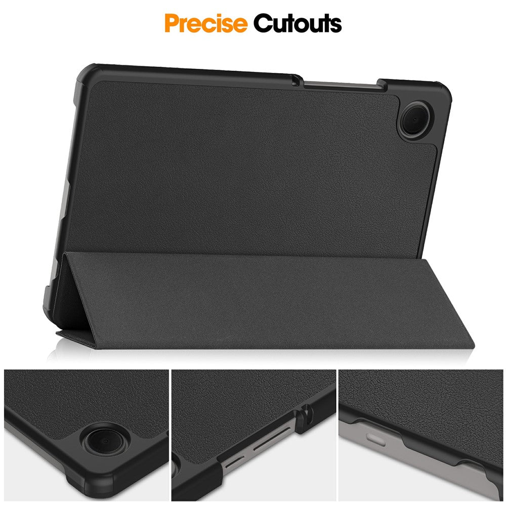 Tok Samsung Galaxy Tab A11 / Tab A9-hez, Techsuit, FoldPro Új Modell, Fekete