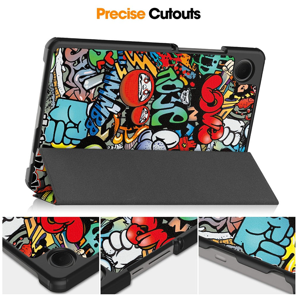 Case for Samsung Galaxy Tab A11 / Tab A9, Techsuit, FoldPro Urban, Multicolor