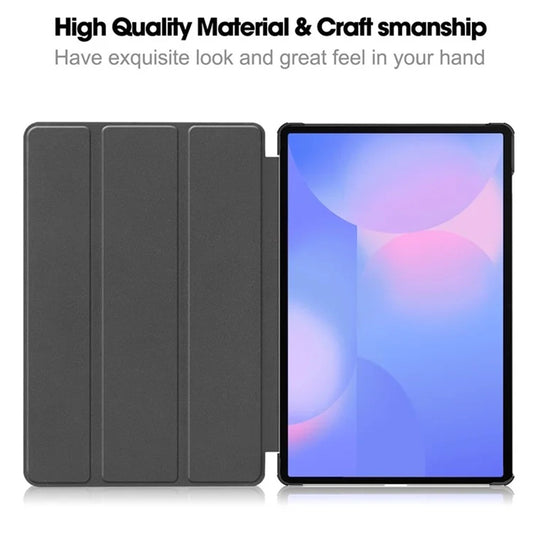 Tok Samsung Galaxy Tab S10 FE+ készülékhez, Techsuit, FoldPro, Piros