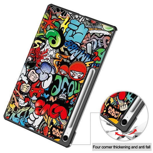 Tok Samsung Galaxy Tab S10 FE+ készülékhez, Techsuit, FoldPro Urban Vibe, Többszínű
