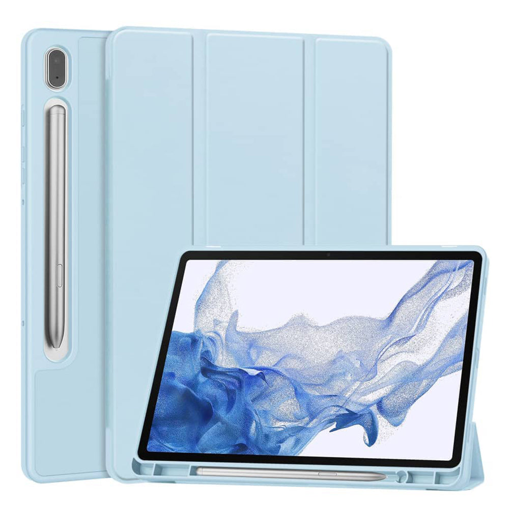 Tok Samsung Galaxy Tab S11 Ultra-hoz, Techsuit, Flex Trifold, Kék