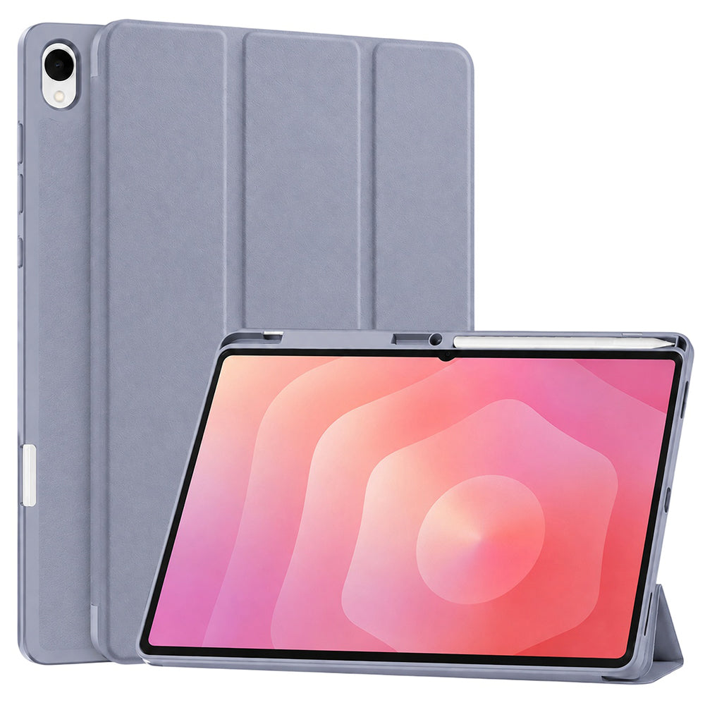 Tok Samsung Galaxy Tab S12 Plus-hoz, Techsuit, Flex Trifold, Lila