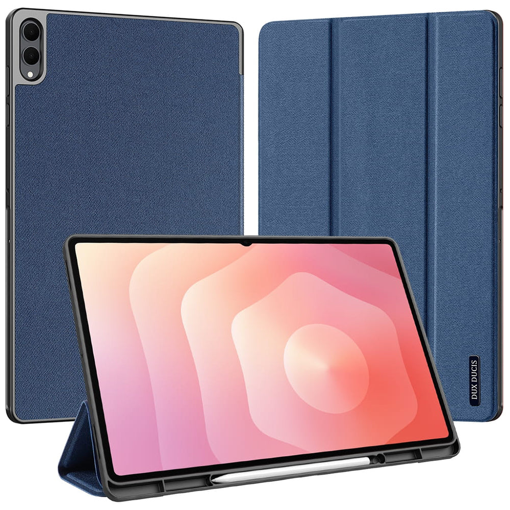 Case for Samsung Galaxy Tab S12 Ultra / Tab S11 Ultra, DUX DUCIS, Domo with Pen Holder, Blue