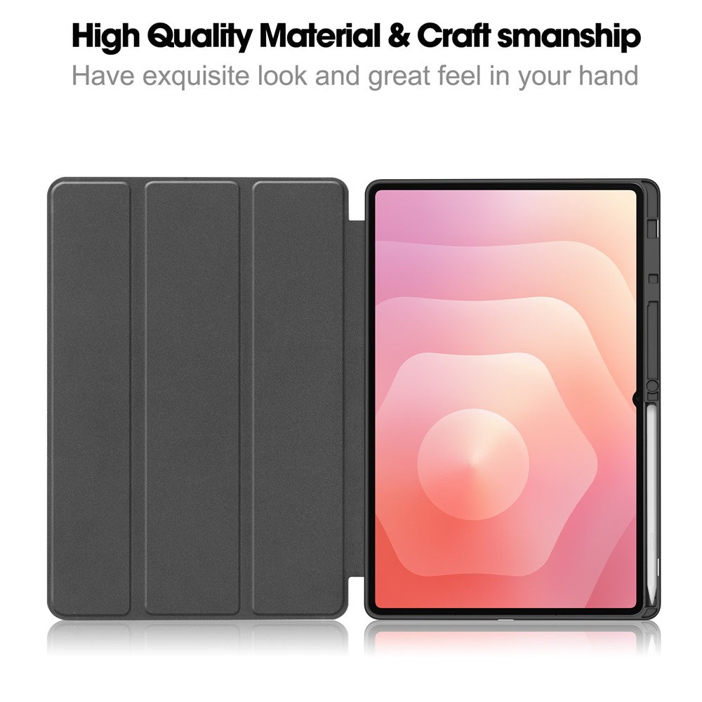 Tok Samsung Galaxy Tab S12 Ultra / Tab S11 Ultra készülékhez, Techsuit, Flex Trifold, Matcha zöld