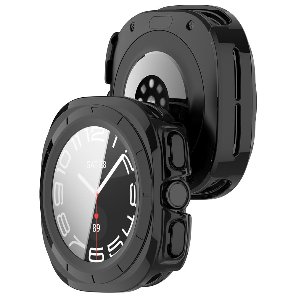 Tok Samsung Galaxy Watch Ultra2-hez, Techsuit, Defense360 Pro, Fekete