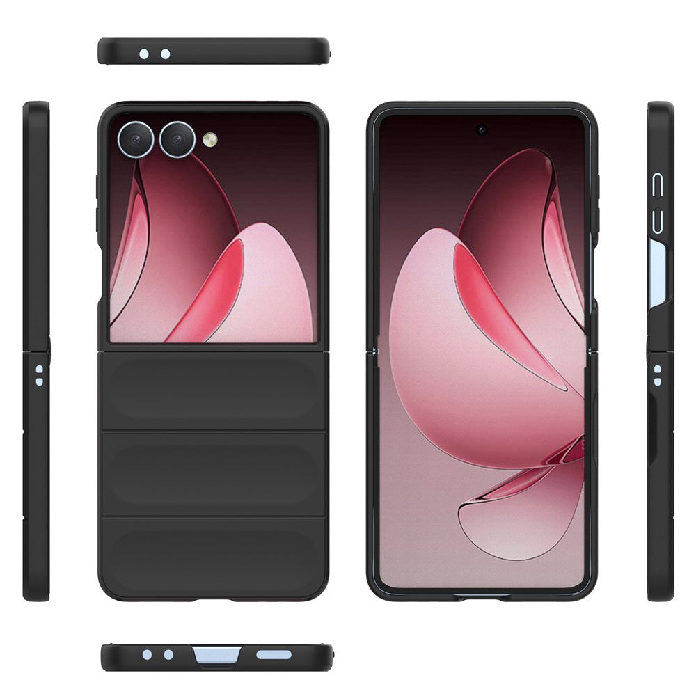Tok Samsung Galaxy Z Flip7 F766-hez, Techsuit, Magic Shield, Bordó