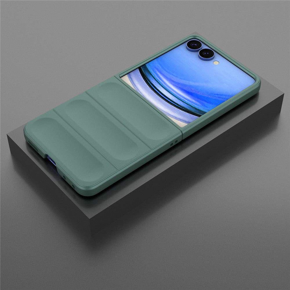 Tok Samsung Galaxy Z Flip8 F776-hez, Techsuit, Magic Shield, Zöld