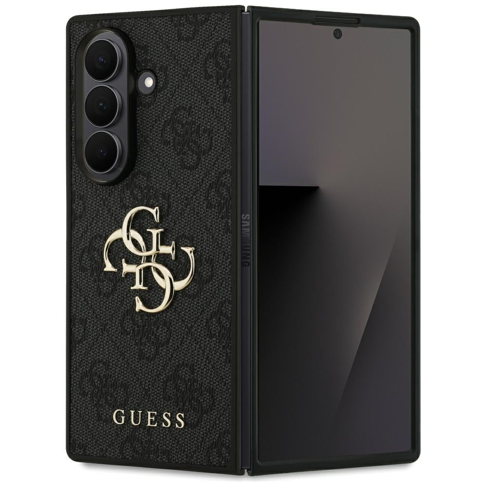 Tok Samsung Galaxy Z Fold7 F966-hoz, Guess, 4G Big Logo, Fekete