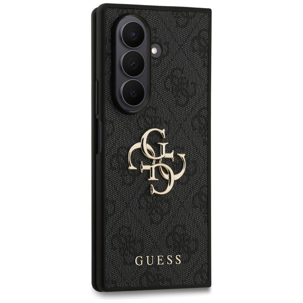 Tok Samsung Galaxy Z Fold7 F966-hoz, Guess, 4G Big Logo, Fekete