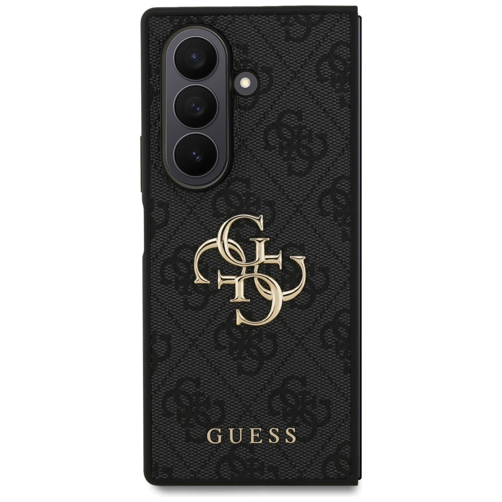 Tok Samsung Galaxy Z Fold7 F966-hoz, Guess, 4G Big Logo, Fekete