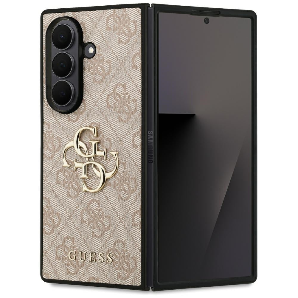 Tok Samsung Galaxy Z Fold7 F966-hoz, Guess, 4G Big Logo, Rózsaszín
