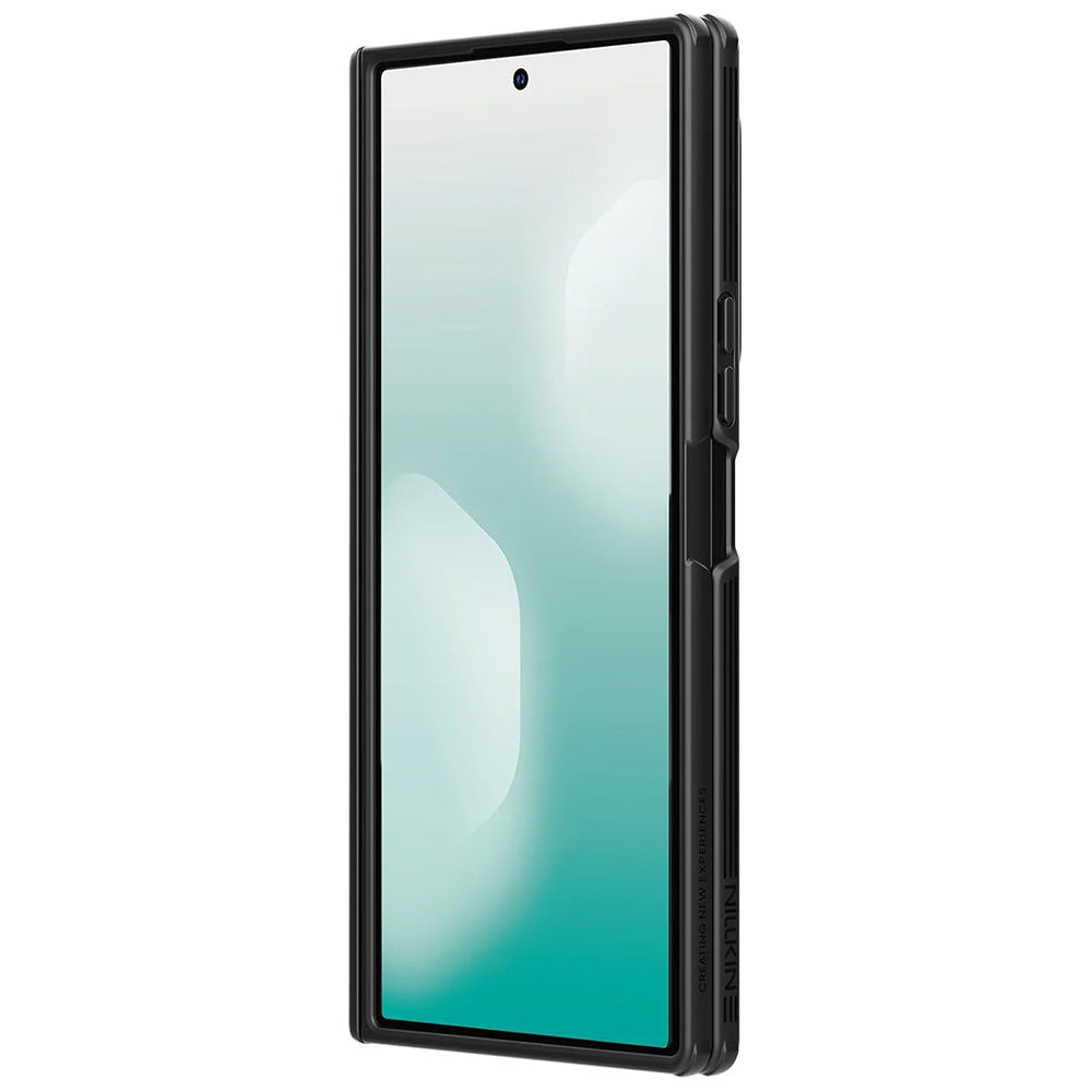 Samsung Galaxy Z Fold7 F966 tok, Nillkin, CamShield Prop átlátszó lencsevédővel, fekete