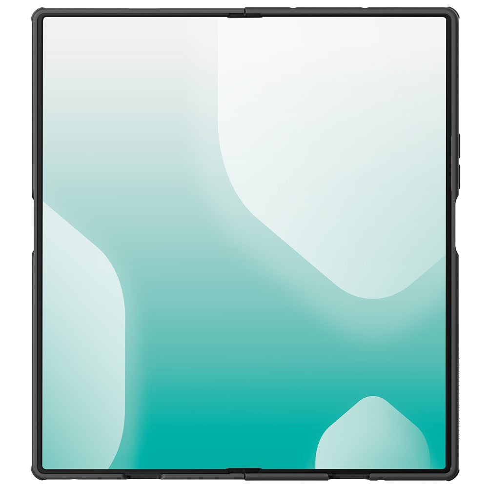 Tok Samsung Galaxy Z Fold7 F966-hez, Nillkin, Flex Pure S-Pen tartóval, Fekete