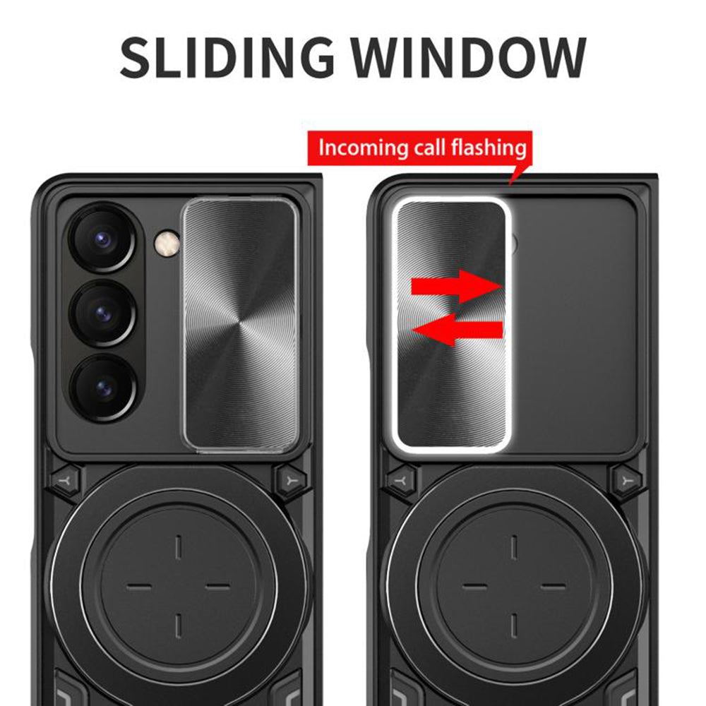 Case for Samsung Galaxy Z Fold8 F971, Techsuit, CamGuard Pro, Purple
