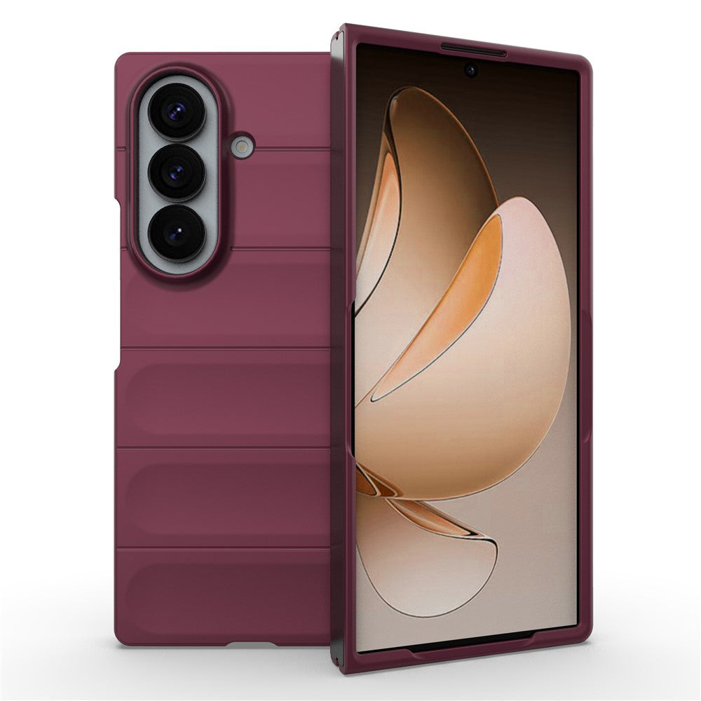 Case for Samsung Galaxy Z Fold8 Ultra F976, Techsuit, Magic Shield, Burgundy