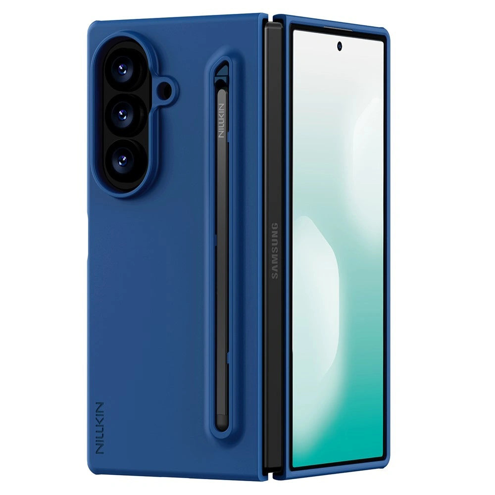 Samsung Galaxy Z Fold8 Ultra F976 tok, Nillkin, Flex Pure S-Pen tartóval, Kék