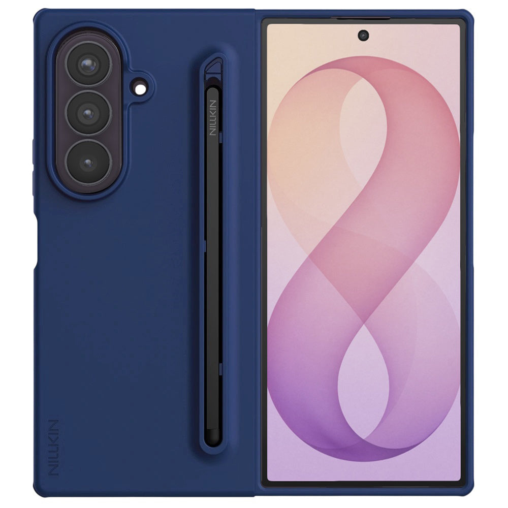 Samsung Galaxy Z Fold8 Ultra F976 tok, Nillkin, Flex Pure S-Pen tartóval, Kék