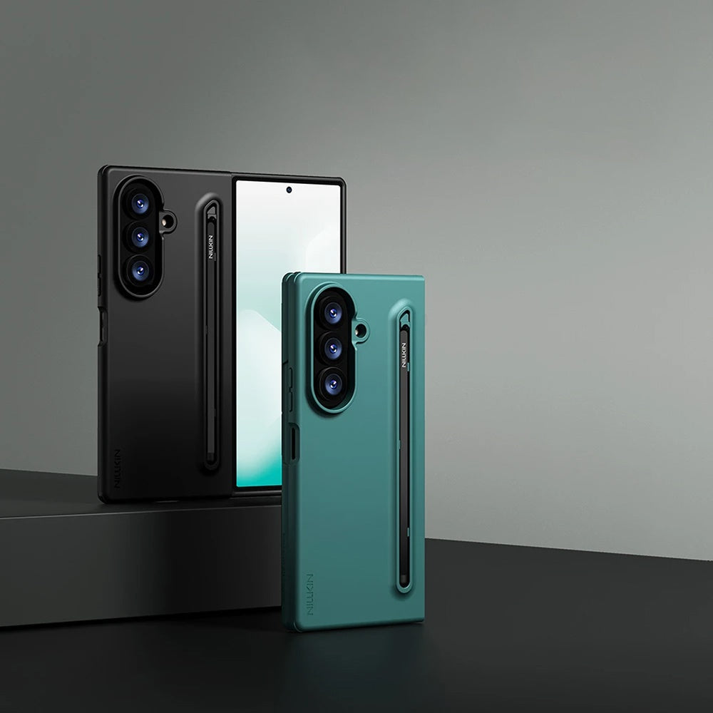 Samsung Galaxy Z Fold8 Ultra F976 tok, Nillkin, Flex Pure S-Pen tartóval, Kék