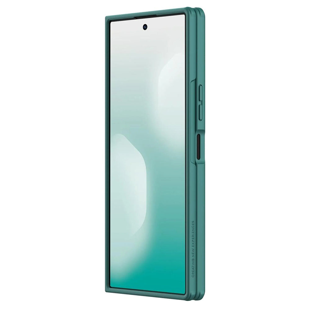 Tok Samsung Galaxy Z Fold8 Ultra F976-hez, Nillkin, Flex Pure S-Pen tartóval, Zöld