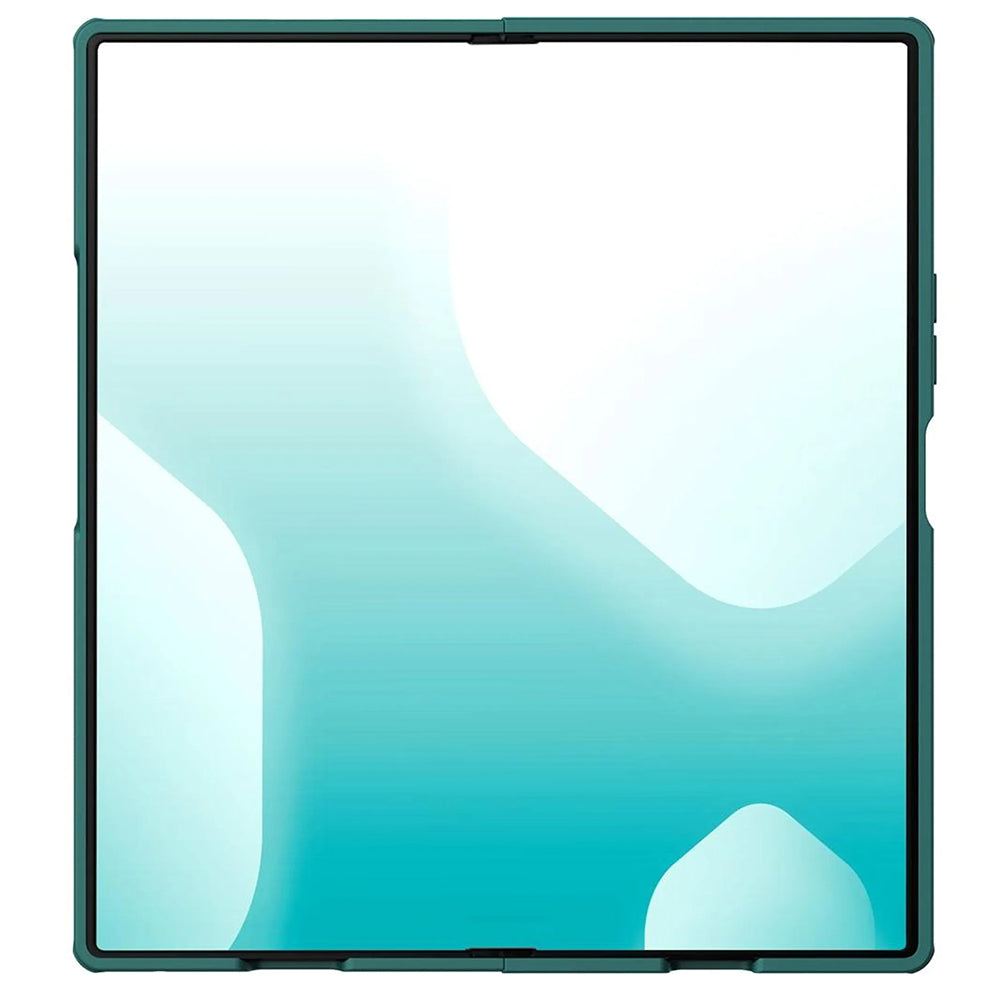 Tok Samsung Galaxy Z Fold8 Ultra F976-hez, Nillkin, Flex Pure S-Pen tartóval, Zöld