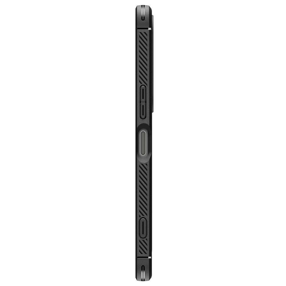 Tok a Sony Xperia 1 VII-hez, Spigen, Rugged Armor, Matt Fekete