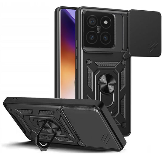tok a Xiaomi 14T Pro, Tech-Protect, CamShield Pro, Fekete