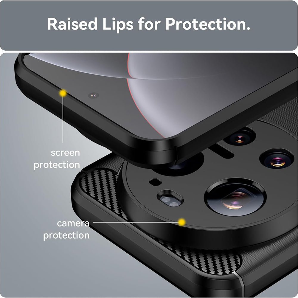 Xiaomi 17 Ultra tok, Techsuit, szénszálas, kék