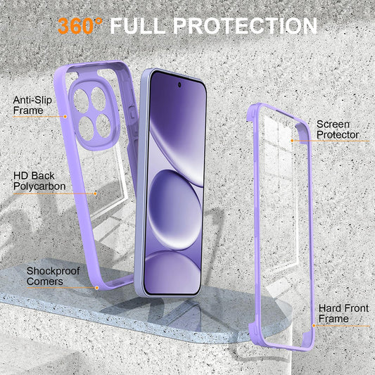 Case for Xiaomi 17T Pro, Techsuit, ColorVerse 360, Purple