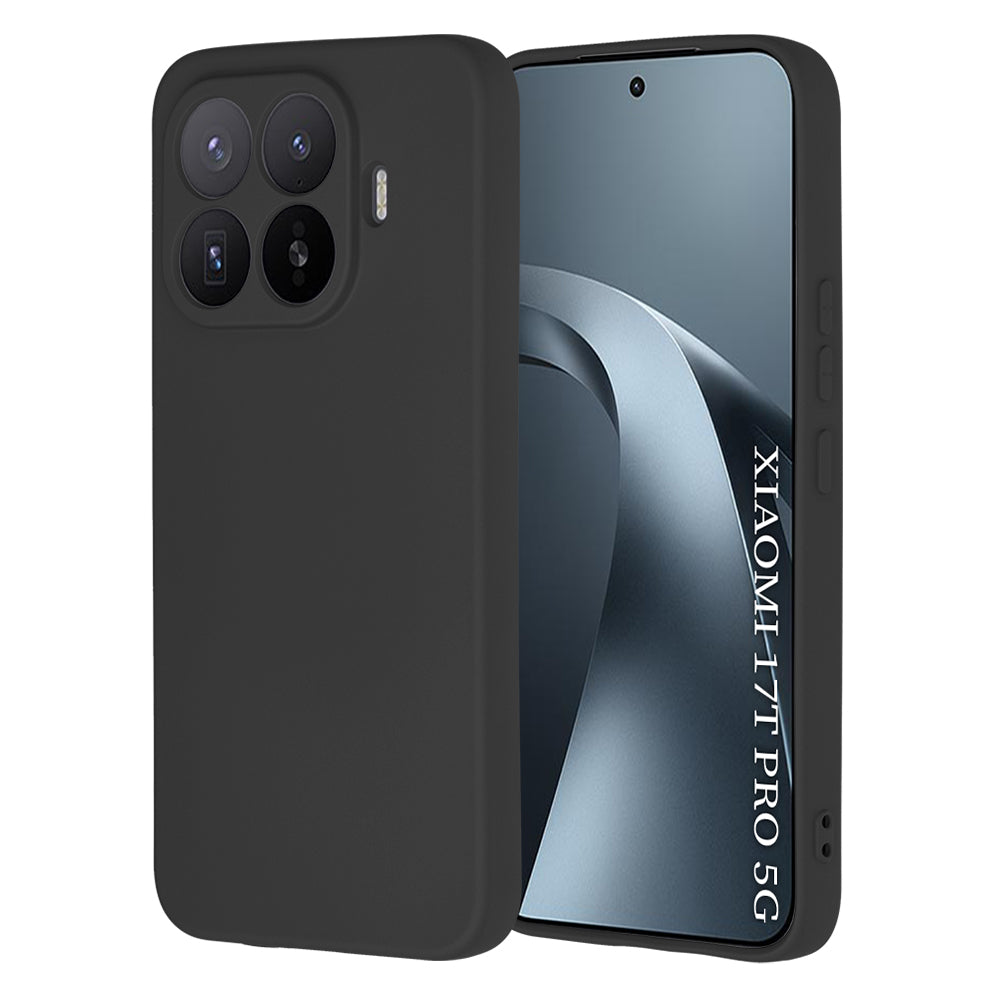 Tok Xiaomi 17T Pro-hoz, Techsuit, SoftFlex, Fekete