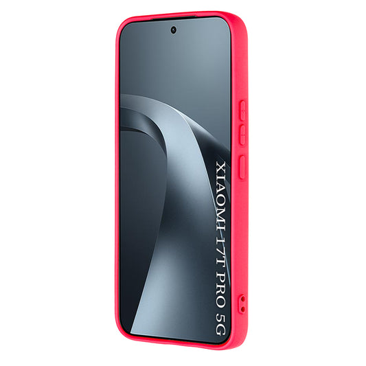 Tok Xiaomi 17T Pro-hoz, Techsuit, SoftFlex, Sötét rózsaszín