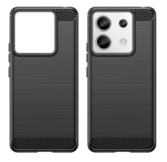tok Xiaomi Poco M6 / Redmi 13C 5G / Poco C65 / Redmi 13C, Tech-Protect, Carbon, Fekete