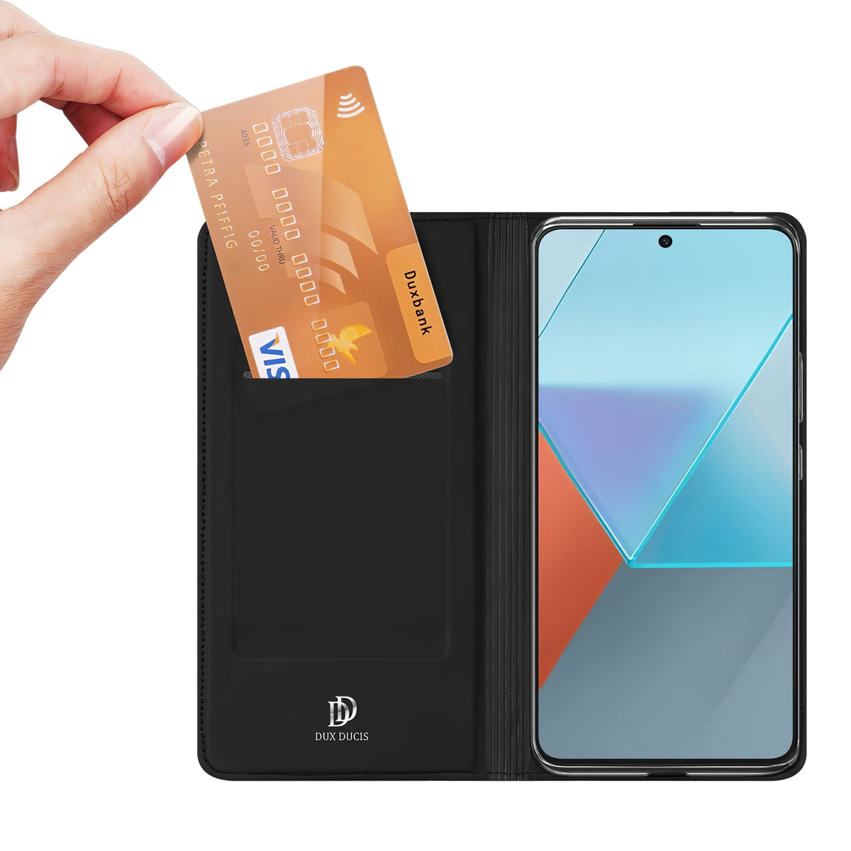 Táska a Xiaomi Poco X6 / Note 13 Pro 5G, DUX DUCIS, Skin Pro, Fekete
