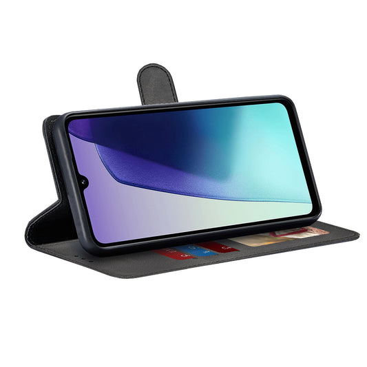 Tok Xiaomi Poco C75 / Redmi 14C-hez, Techsuit, Diary Book, Fekete