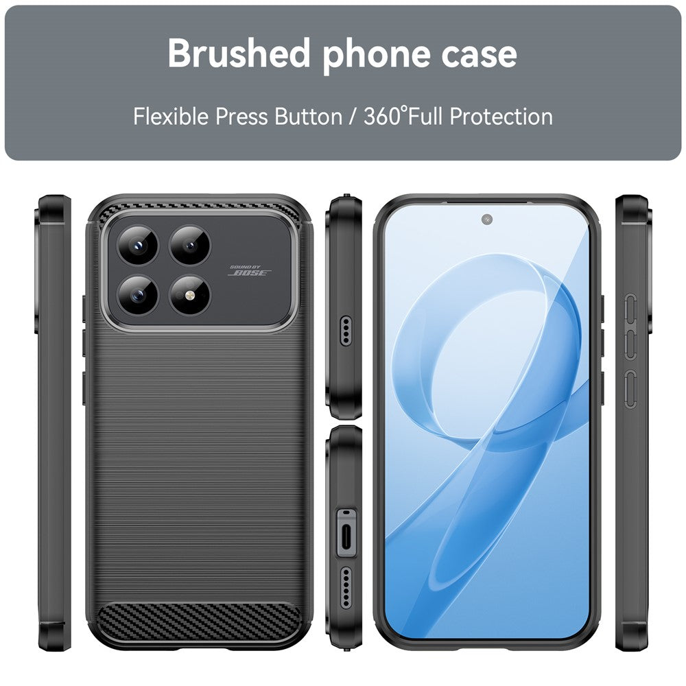 Xiaomi Poco F8 Pro tok, Techsuit, szén, fekete