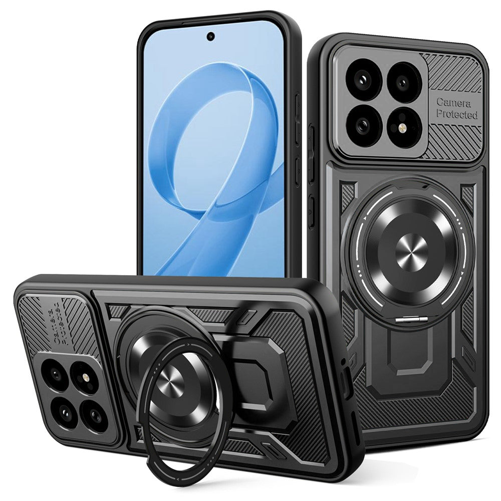 Tok a Xiaomi Poco F8 Pro-hoz, Techsuit, RuggedCam, Fekete