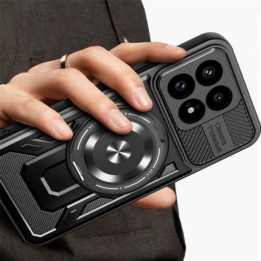 Tok a Xiaomi Poco F8 Pro-hoz, Techsuit, RuggedCam, Fekete