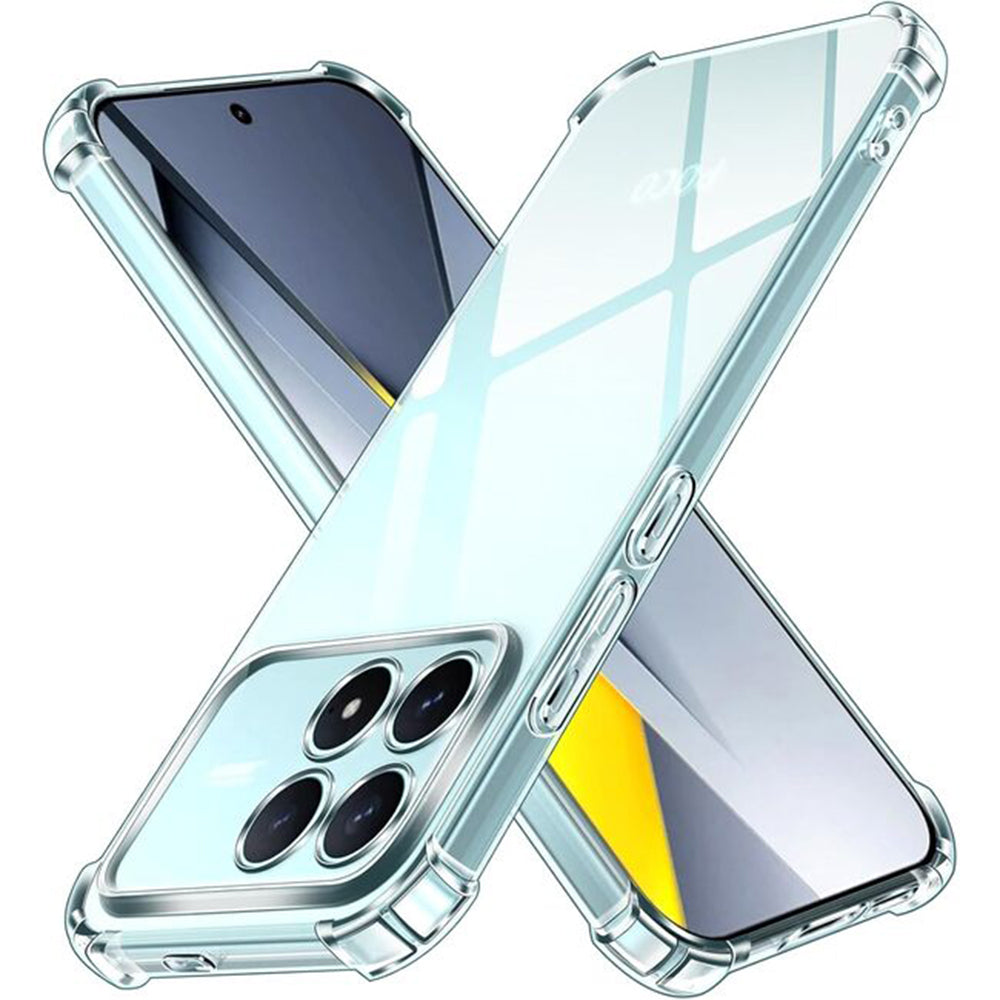 Tok Xiaomi Poco F8 Pro-hoz, Techsuit, Ütésálló Átlátszó, Átlátszó