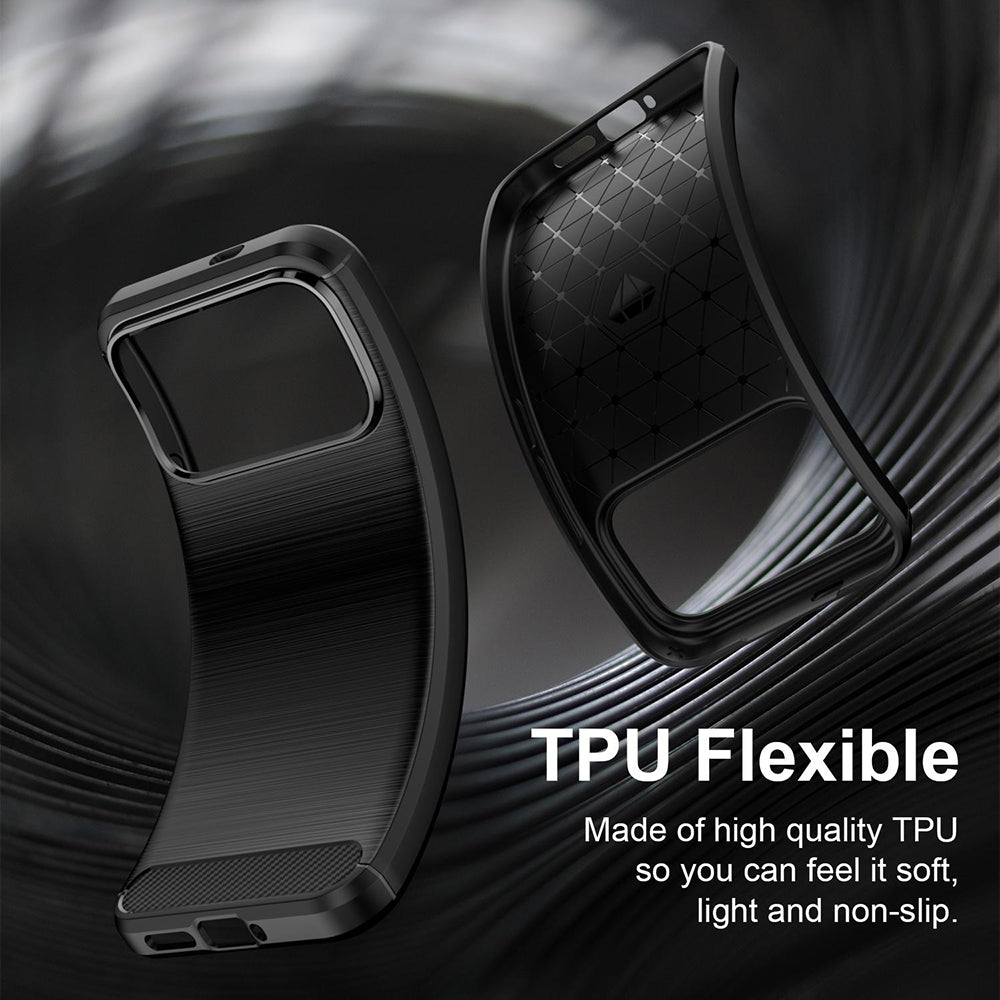 Tok Xiaomi Poco F9 Pro-hoz, Techsuit, Karbon, Fekete