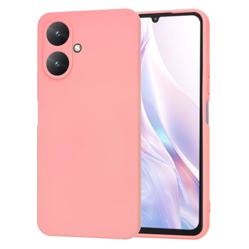 Tok Xiaomi Poco M6 / Redmi 13C 5G-hez, Techsuit, SoftFlex, Világos rózsaszín