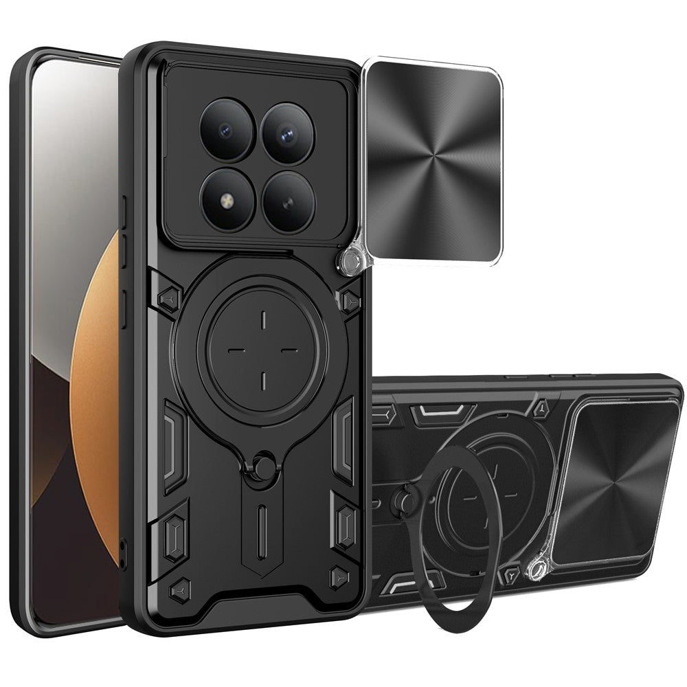 Tok a Xiaomi Poco M8 Pro / Redmi Note 15 Pro+ 5G készülékhez, Techsuit, CamGuard Pro, Fekete