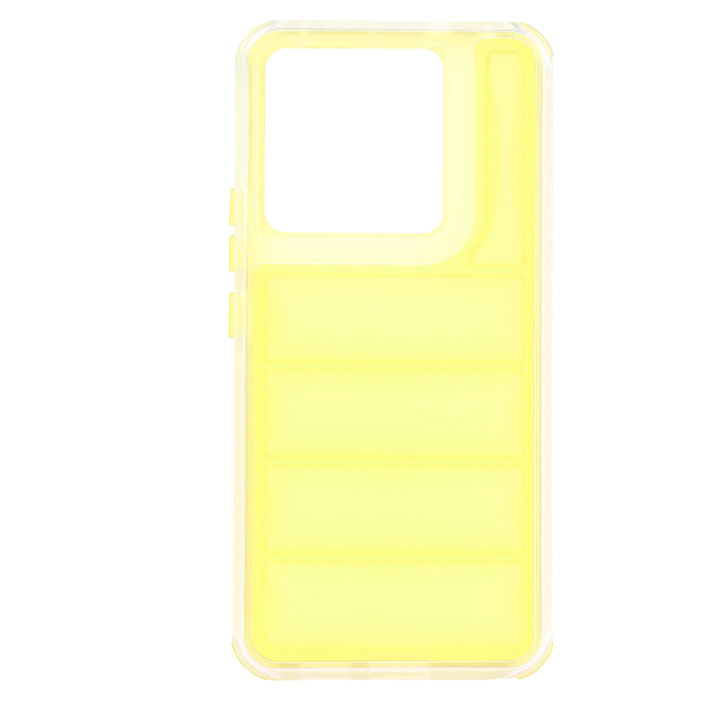 Tok Xiaomi Poco X6 / Note 13 Pro 5G-hez, Techsuit, Wave Shield, Sárga