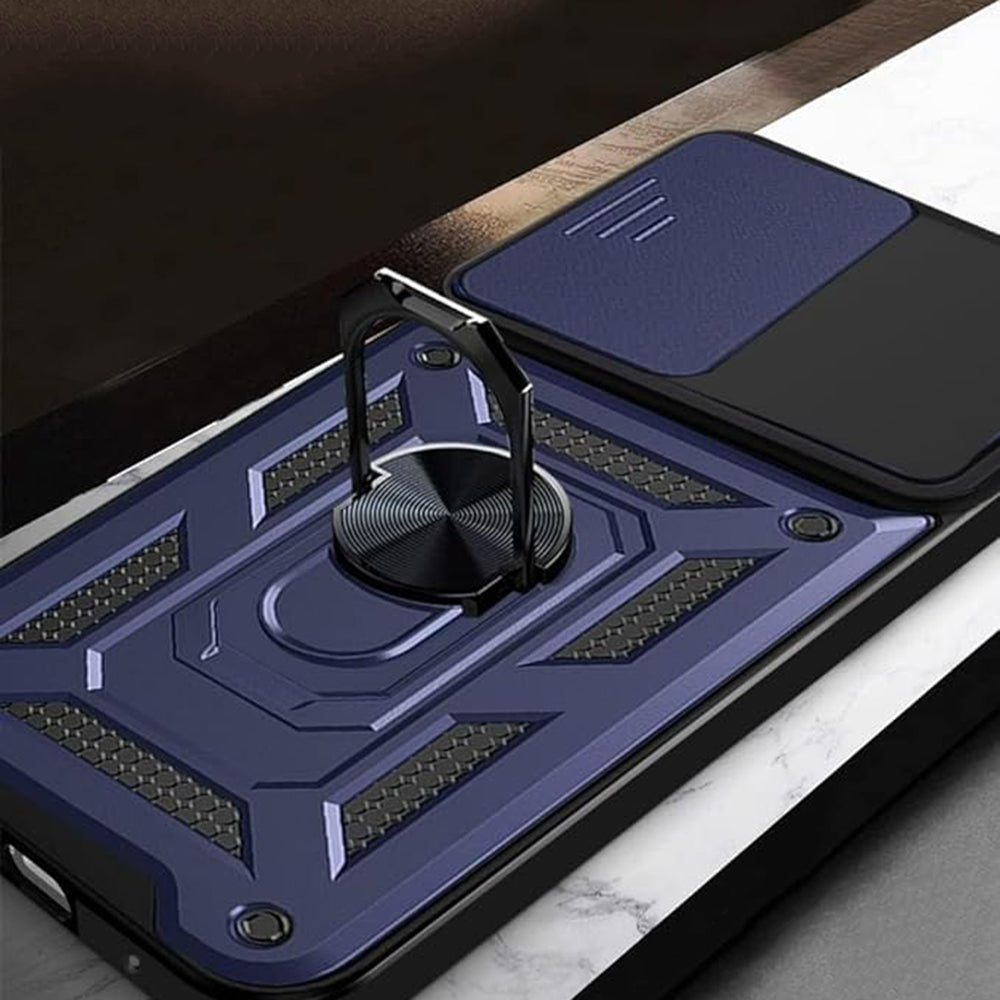 Tok a Xiaomi Poco X6 / Redmi Note 13 Pro 5G készülékhez, Techsuit, CamShield, Zöld
