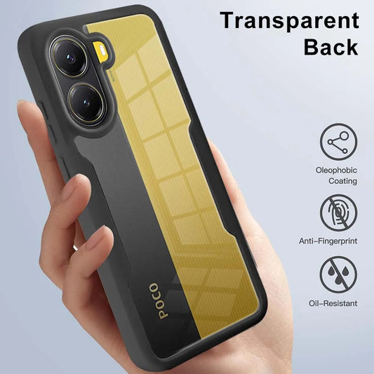 Tok Xiaomi Poco X7 Pro-hoz, Techsuit, ColorVerse 360, Kék