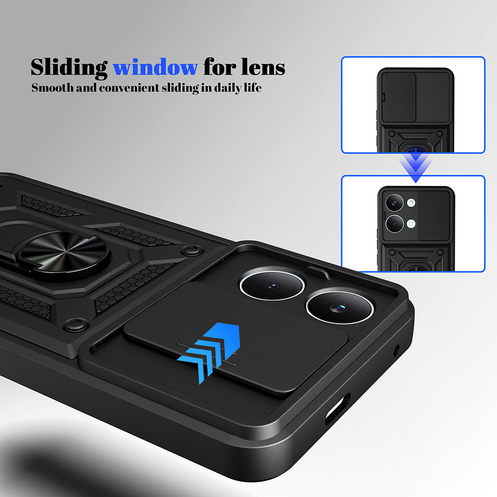 Tok Xiaomi Poco X8 Pro Max-hoz, Techsuit, CamShield, Arany