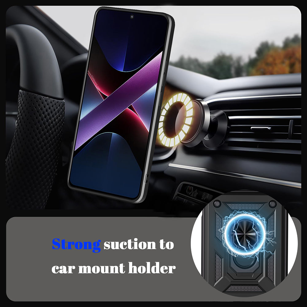Tok Xiaomi Poco X8 Pro Max-hoz, Techsuit, CamShield, Arany