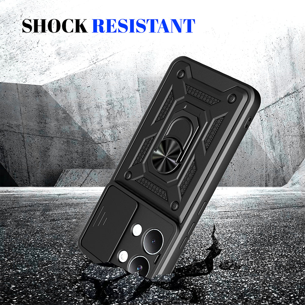 Tok Xiaomi Poco X8 Pro Max-hoz, Techsuit, CamShield, Arany