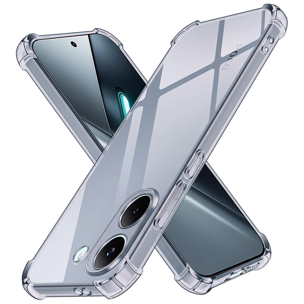Tok Xiaomi Poco X8 Pro-hoz, Techsuit, Ütésálló Átlátszó, Füstös