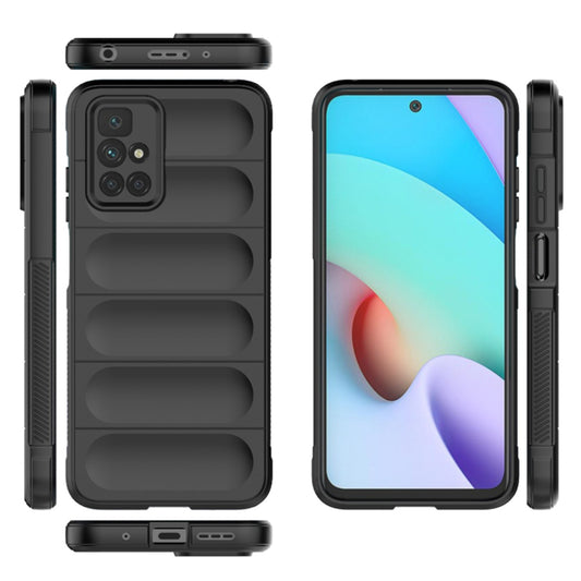 Tok Xiaomi Redmi 10 2022 / 10 (2021) számára, Techsuit, Magic Shield, Fekete
