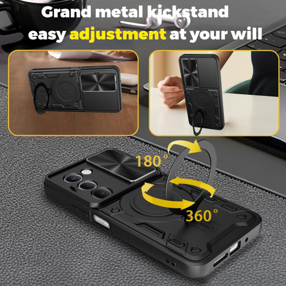 Tok a Xiaomi Redmi 15 5G / 15 4G-hez, Techsuit, CamGuard Pro, Piros