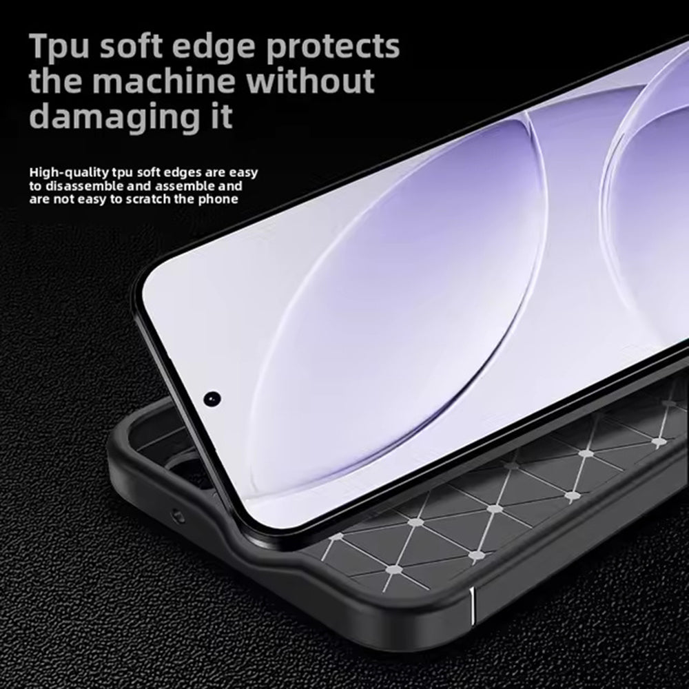Tok a Xiaomi Redmi 15 5G / 15 4G készülékhez, Techsuit, CarbonFiber, Fekete